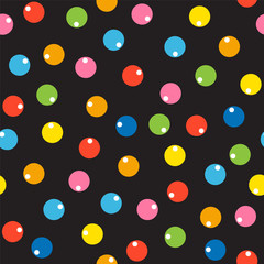 Random colorful candy pattern