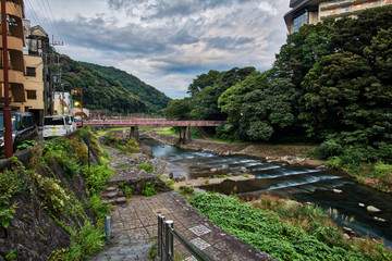 Fototapeta na wymiar Hakone River