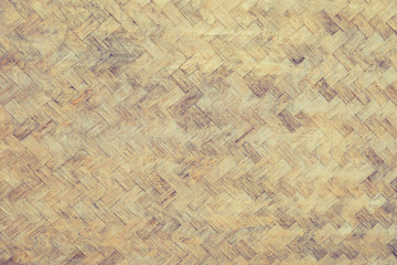 Obraz premium Old Bamboo weave texture
