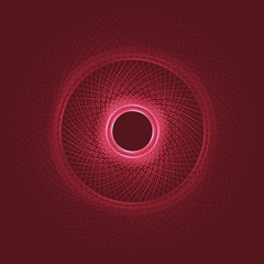 Abstract colorful background. Design template with concentric circles.