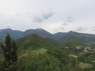 Paesaggio montuoso