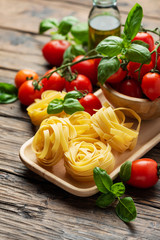 Concept of Italian food