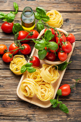 Concept of Italian food