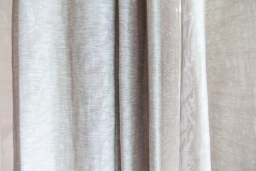 Curtains at the windows