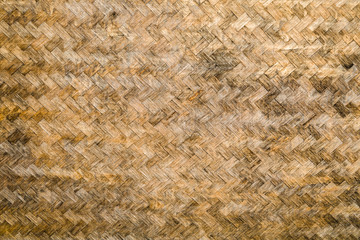 Old Bamboo weave texture
