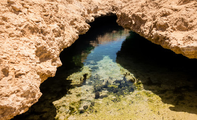 Desert mountains earth crack