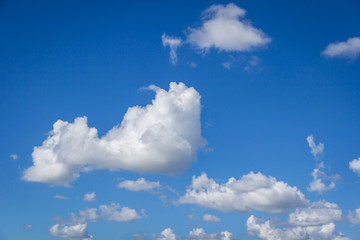 Obraz na płótnie Canvas Clound in blue sky