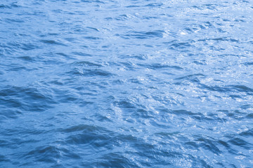 Blue water wave texture