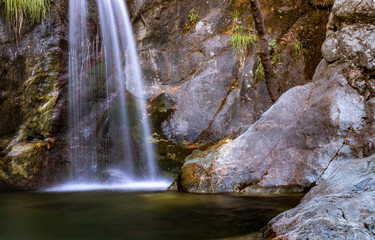 2nd waterfall at Paradisos in Samothraki (GR)