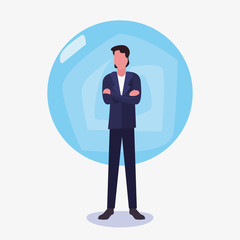 man character male gesture design