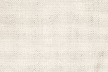 Cream abstract cotton towel mock up template fabric.