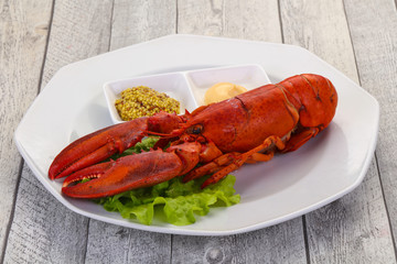 Luxury Lobster with sauce