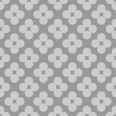 Gray abstract background, Elegant seamless pattern, Modern backdrop design - vector