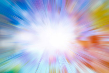 Abstract colorful background - rainbow, explosion