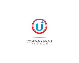 ui business logo and vector template