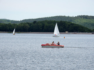 Bostalsee - Stausee im n&ouml;rdlichen Saarland