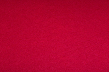 red felt, soft fleecy textile, texture