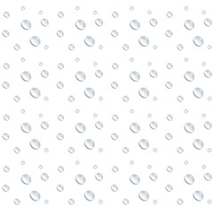 realistic water drop vectors as mirror glass background on white background, element design clean drop splash and rainy crystal vector