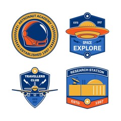 VINTAGE SPACE EMBLEM COLLECTIONS II