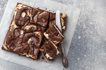 delicious cheesecake chocolate brownies