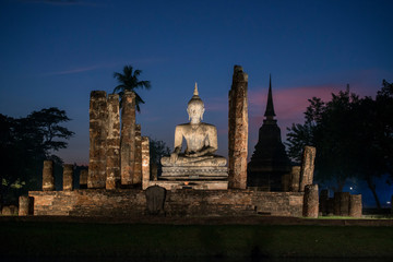 ASIA THAILAND SUKHOTHAI WAT MAHATHAT BUDDHA