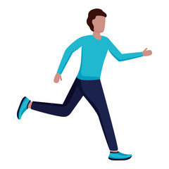 people running activity