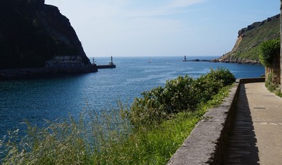 Obraz premium La vistas en la costa