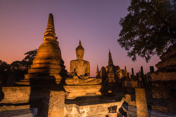 Fototapeta premium ASIA THAILAND SUKHOTHAI WAT MAHATHAT TEMPLE