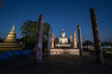 ASIA THAILAND SUKHOTHAI WAT MAHATHAT TEMPLE