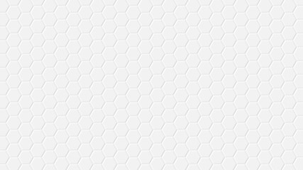 Light grey hexagon vector background
