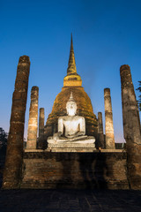 Fototapeta premium ASIA THAILAND SUKHOTHAI WAT SA SI TEMPLE