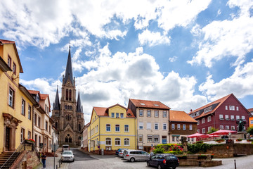 Marktplatz, Tann in der Röhn 