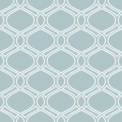 Seamless vector light blue and white ornament. Modern background. Geometric modern pattern