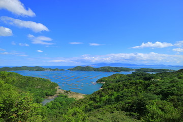 Fototapeta na wymiar Katakami bay in Japan