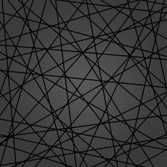 Obraz premium Geometric vector abstract dark pattern with diagonal black lines. Geometric modern ornament for designs and backgrounds