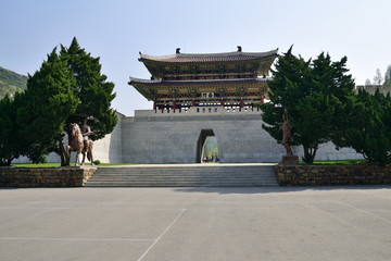 Pyongyang, North Korea. Taesongsan Park