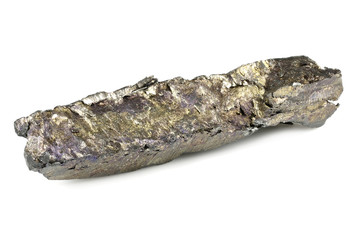 99.9% fine praseodymium isolated on white background