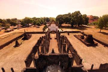 ASIA THAILAND SUKHOTHAI TEMPLE MAHATHAT