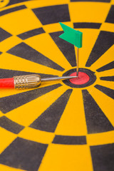 Dartboard - Closeup - Zielscheibe