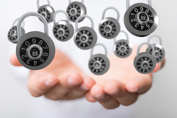 security data code digital concept