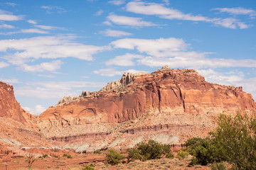 landscape on the Goblin state park in the united states of america
