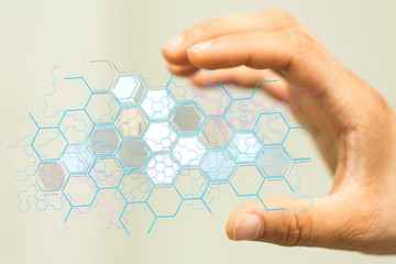 Protect Cloud Information Data Concept..