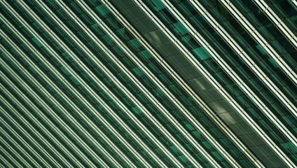 MOSCOW - SEPTEMBER 17, 2018: View of part of Moscow-City skyscraper.