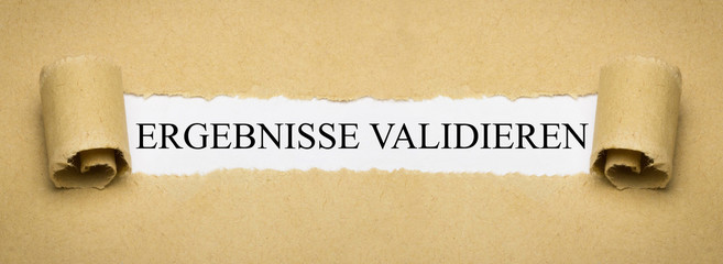 Ergebnisse validieren