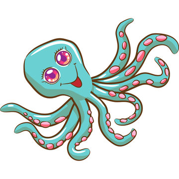 octopus vector graphic