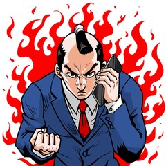 スマホビジネスマン