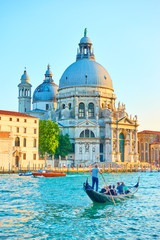 Fototapeta na wymiar The Grand Canal in Venice