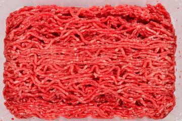Chopped meat background.
