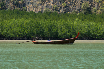Empty Thai Boat