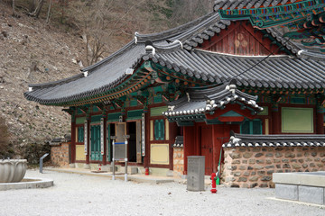 Naklejka premium Naejangsa Buddhist Temple, South Korea